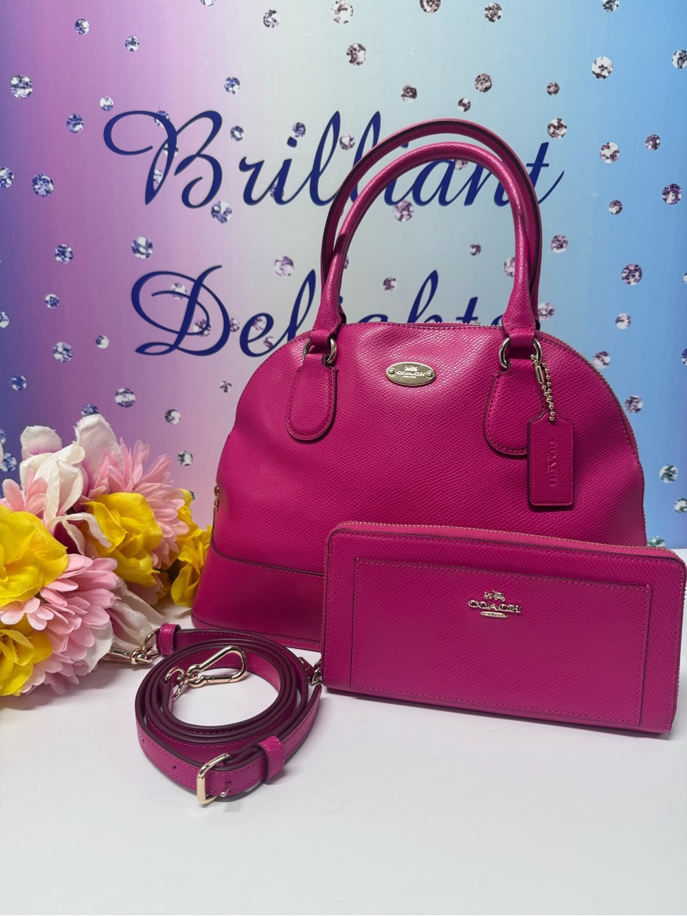💖 NWOT COACH ALMA STYLE MULTI WAY BAG